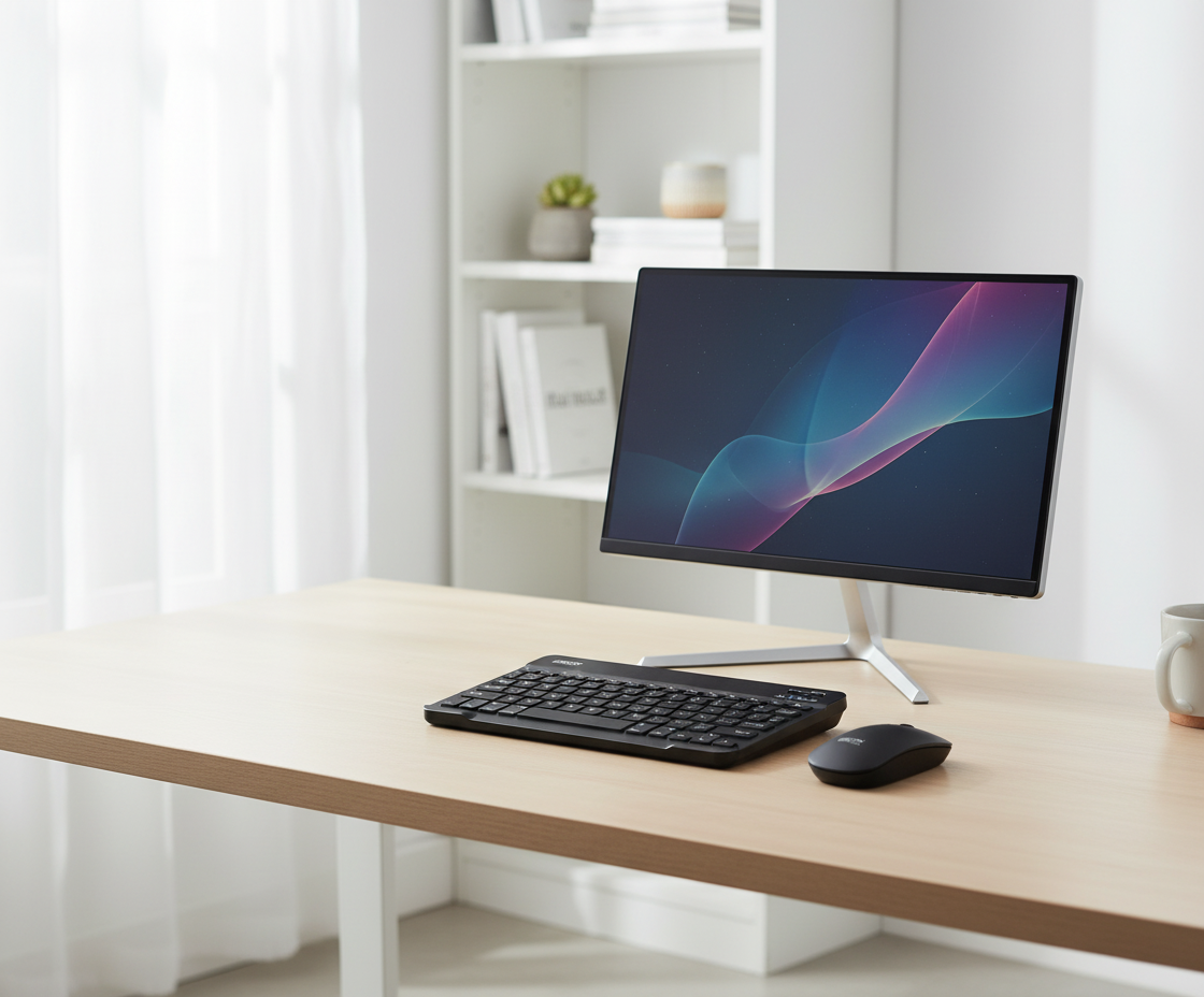 Ventaja inalámbrica - Teclado y ratón sin cables